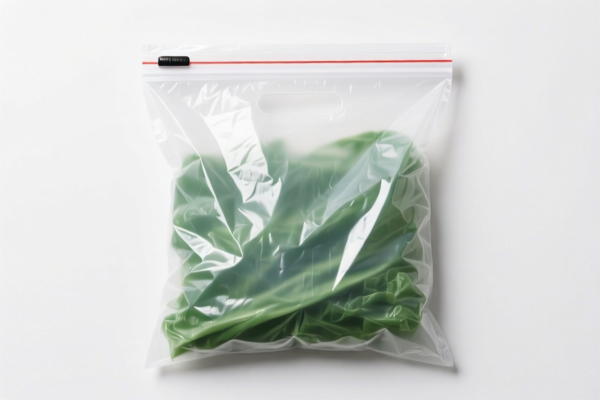 Image for Polyethylene Food Packaging Bags with Slider Closure