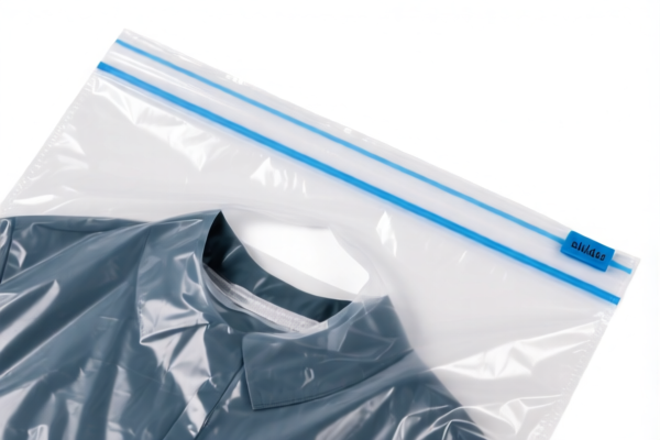 Polyethylene Garment Bags with Slider