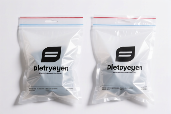 Image for Polyethylene Retail Packaging Bags with Slider