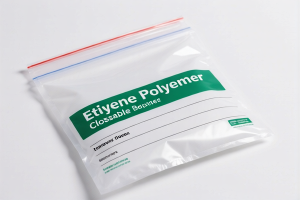 Image for Ethylene Polymer Reclosable Bags (Side Length ≤ 75mm)