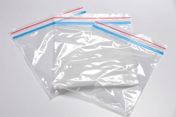 Polyethylene Food Grade Reclosable Bags