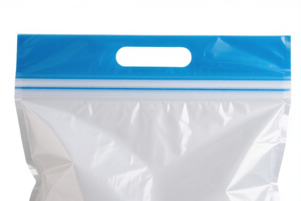 Image for Polyethylene Reclosable Self Sealing Bags with Handle