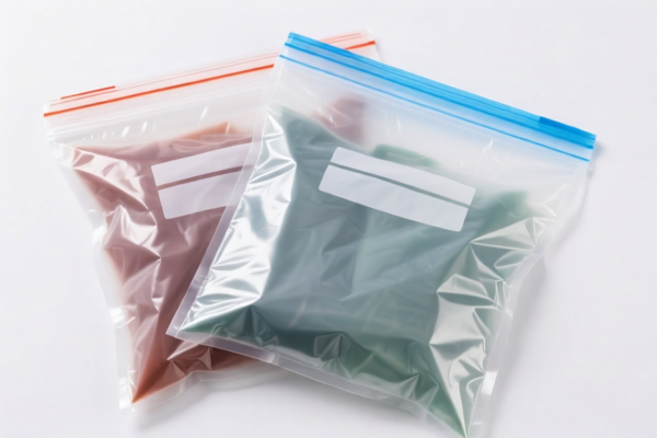 Image for Polyethylene Reclosable Self Sealing Bags