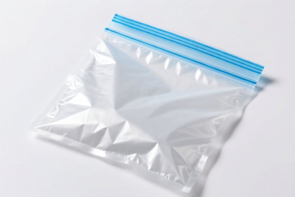 Image for Polyethylene Reclosable Self Sealing Bags