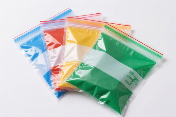 Polyethylene Zip Lock Bags