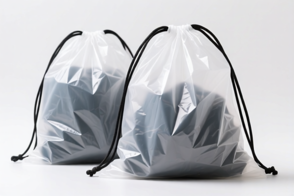 Polyethylene Bags with Drawstrings