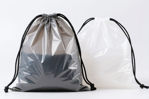 Polyethylene Bags with Drawstrings