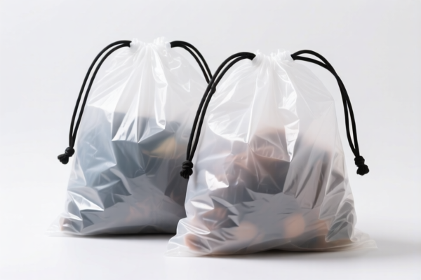 Polyethylene Bags with Drawstrings