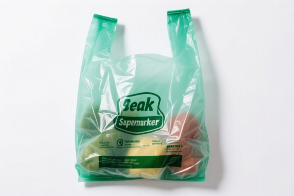 Image for Polyethylene Supermarket Shopping Bags