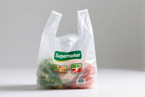 Image for Polyethylene Supermarket Shopping Bags