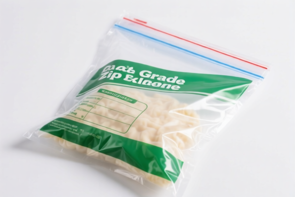 Image for Food Grade Polyethylene Zip Lock Bags