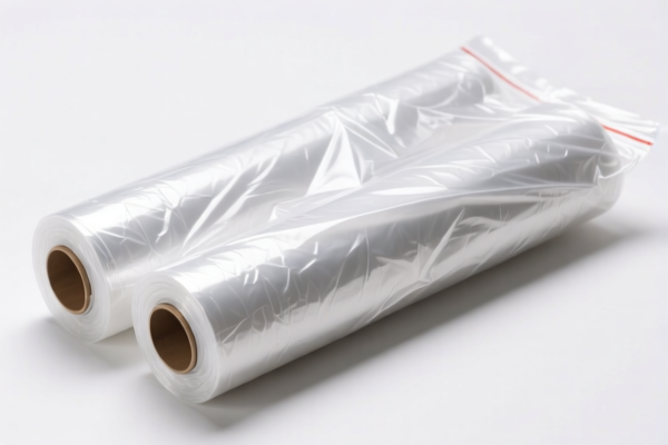 Plastic Stretch Wrap Packaging Bags