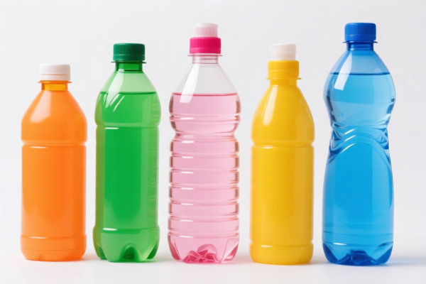Plastic Colored Bottles