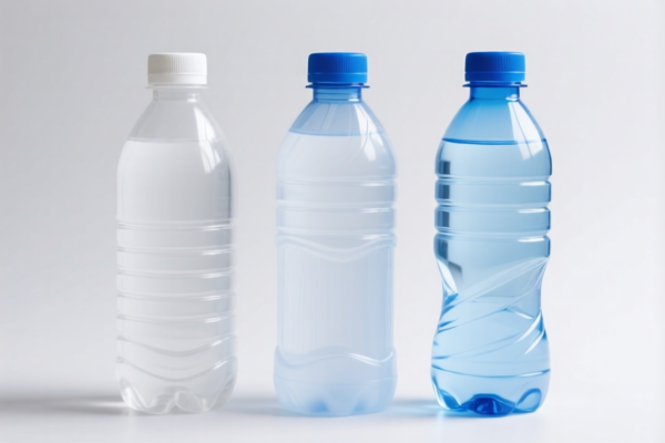 Plastic Frosted Bottles