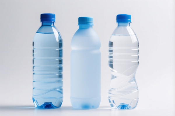 Plastic Frosted Bottles