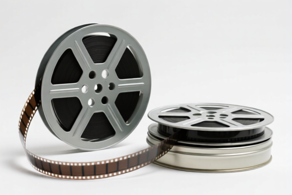 Plastic Reel Cans with Film