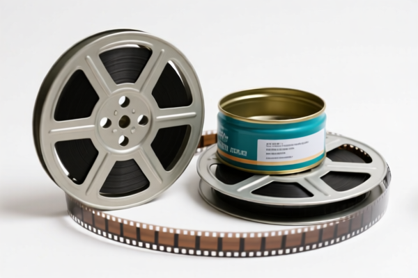 Plastic Reel Cans with Film