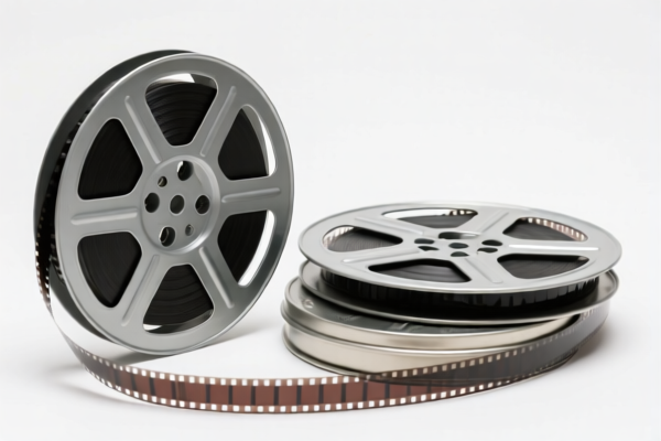 Plastic Reel Cans with Film