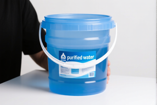 Image for Plastic Purified Water Bucket