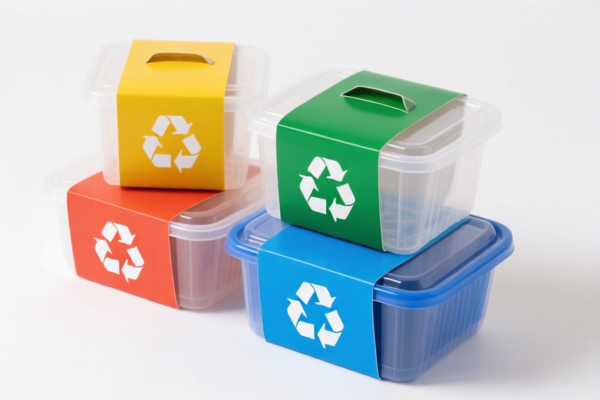 Plastic Recyclable Packaging Boxes