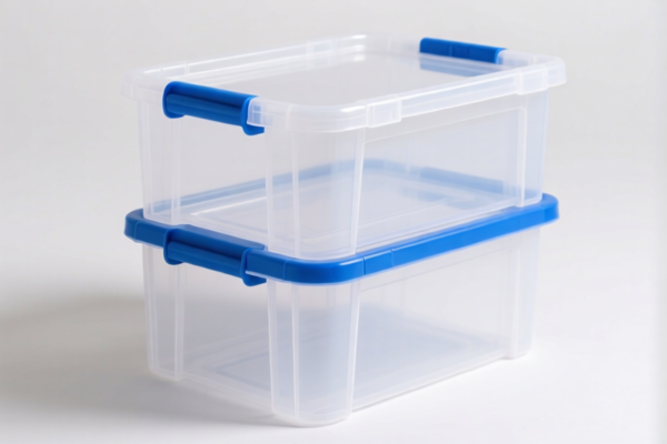 Image for Plastic Stackable Storage Boxes