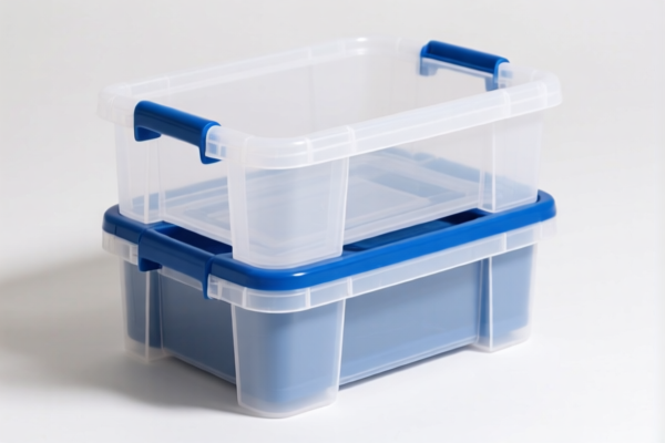Image for Plastic Stackable Storage Boxes