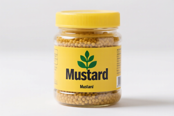 Plastic Mustard Jar