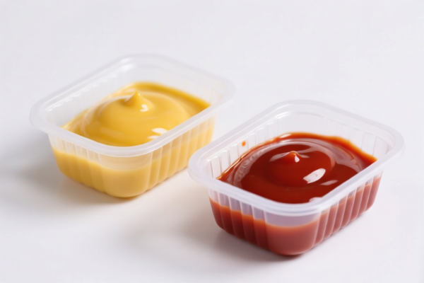 Plastic Condiment Dishes