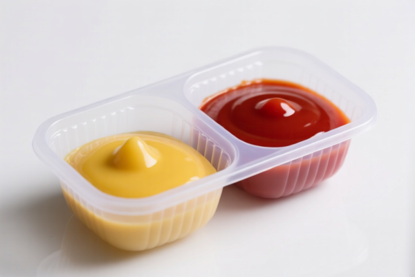 Plastic Condiment Dishes
