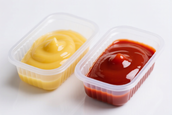 Plastic Condiment Dishes