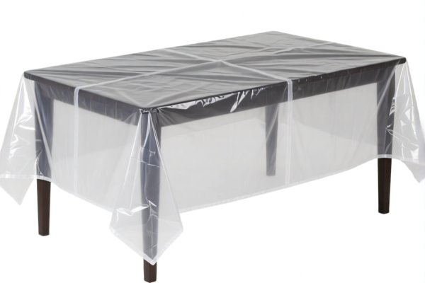Image for Plastic Dustproof Table Covers