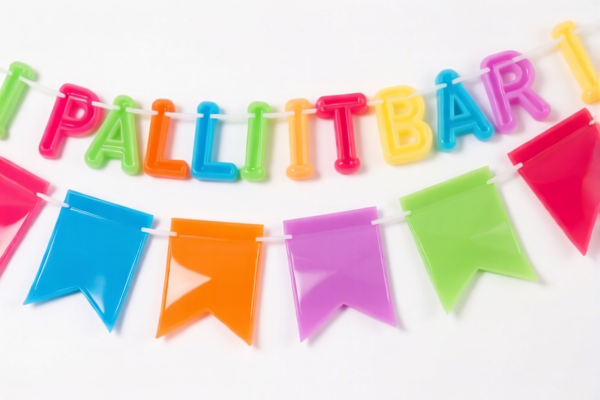 Plastic Bar Decorations
