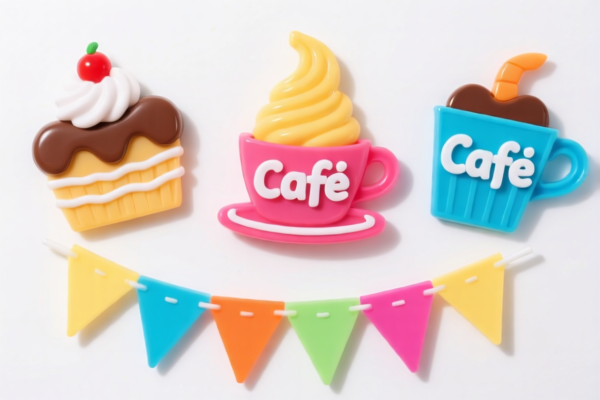Plastic Cafe Decorations