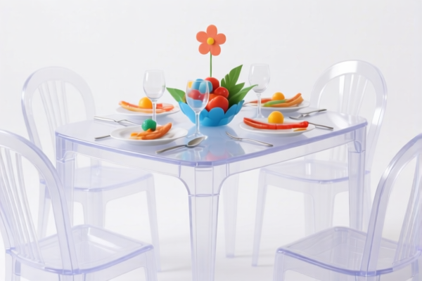 Image for plastic table arrangement