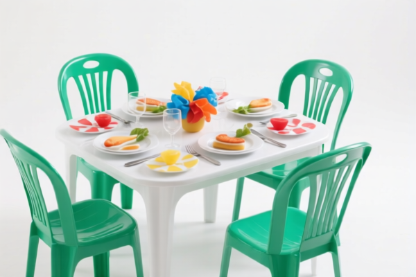 Image for plastic table arrangement