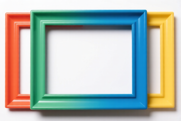 Plastic Living Room Frame