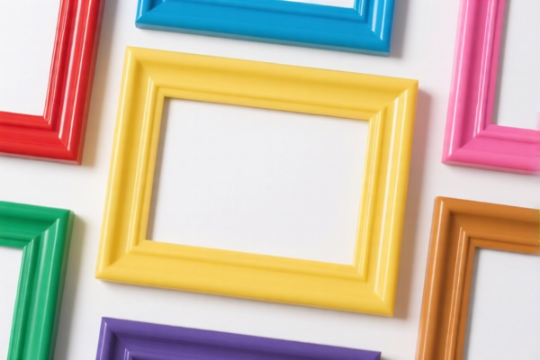 Image for Plastic Modern Frame