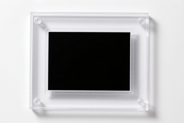 Image for 展示架plastic transparent plate stand