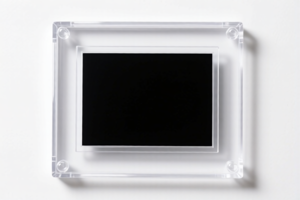 Image for 展示架plastic transparent plate stand
