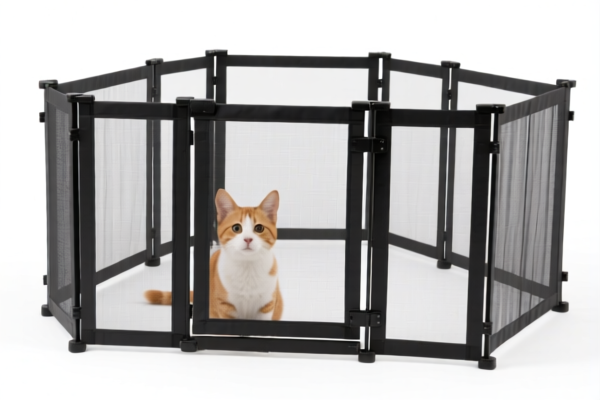 Foldable Pet Barrier Gate
