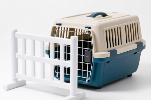 Plastic Pet Crate Barrier