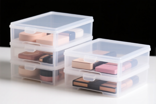 Image for Plastic Cosmetic Storage Boxes
