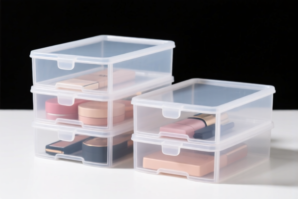 Image for Plastic Cosmetic Storage Boxes