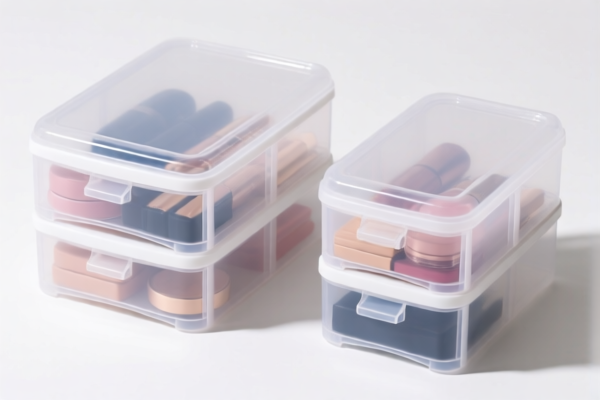 Image for Plastic Cosmetic Storage Boxes