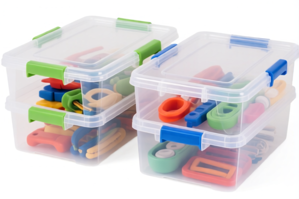 Plastic Pet Accessories Storage Boxes