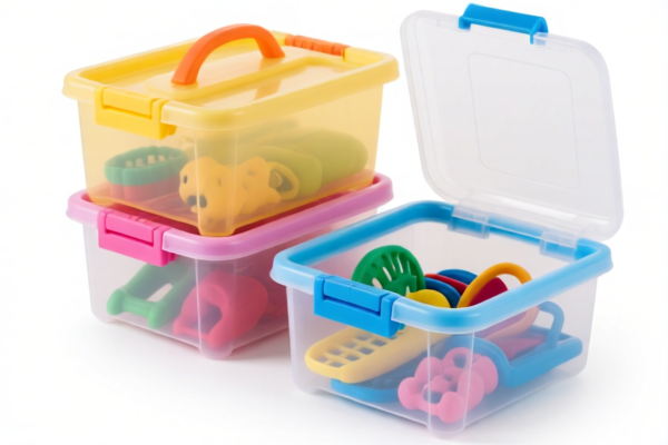 Plastic Pet Accessories Storage Boxes