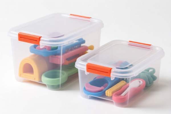 Plastic Pet Accessories Storage Boxes