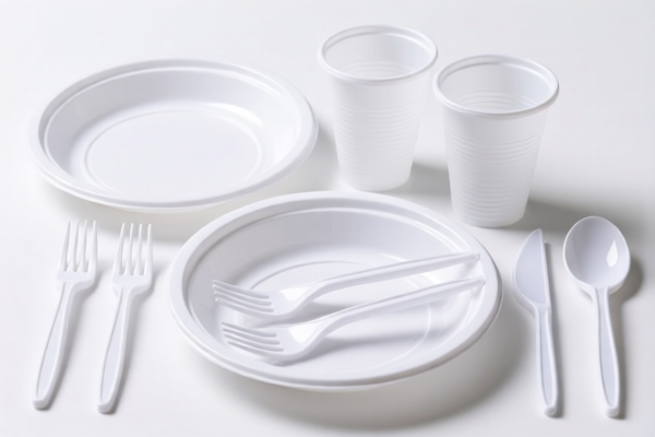 Image for Plastic Tableware Set