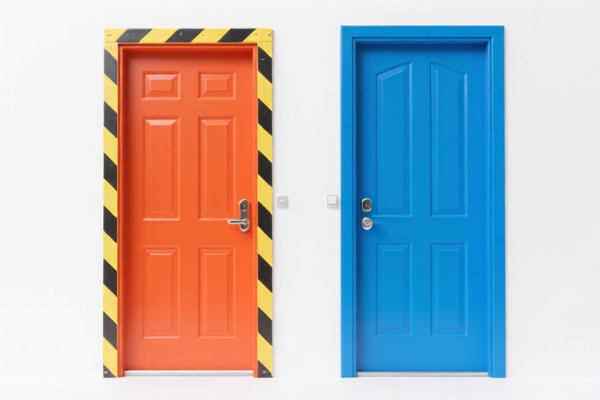 Plastic Builder's Doors