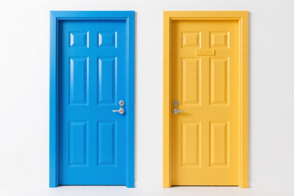 Plastic Builder's Doors
